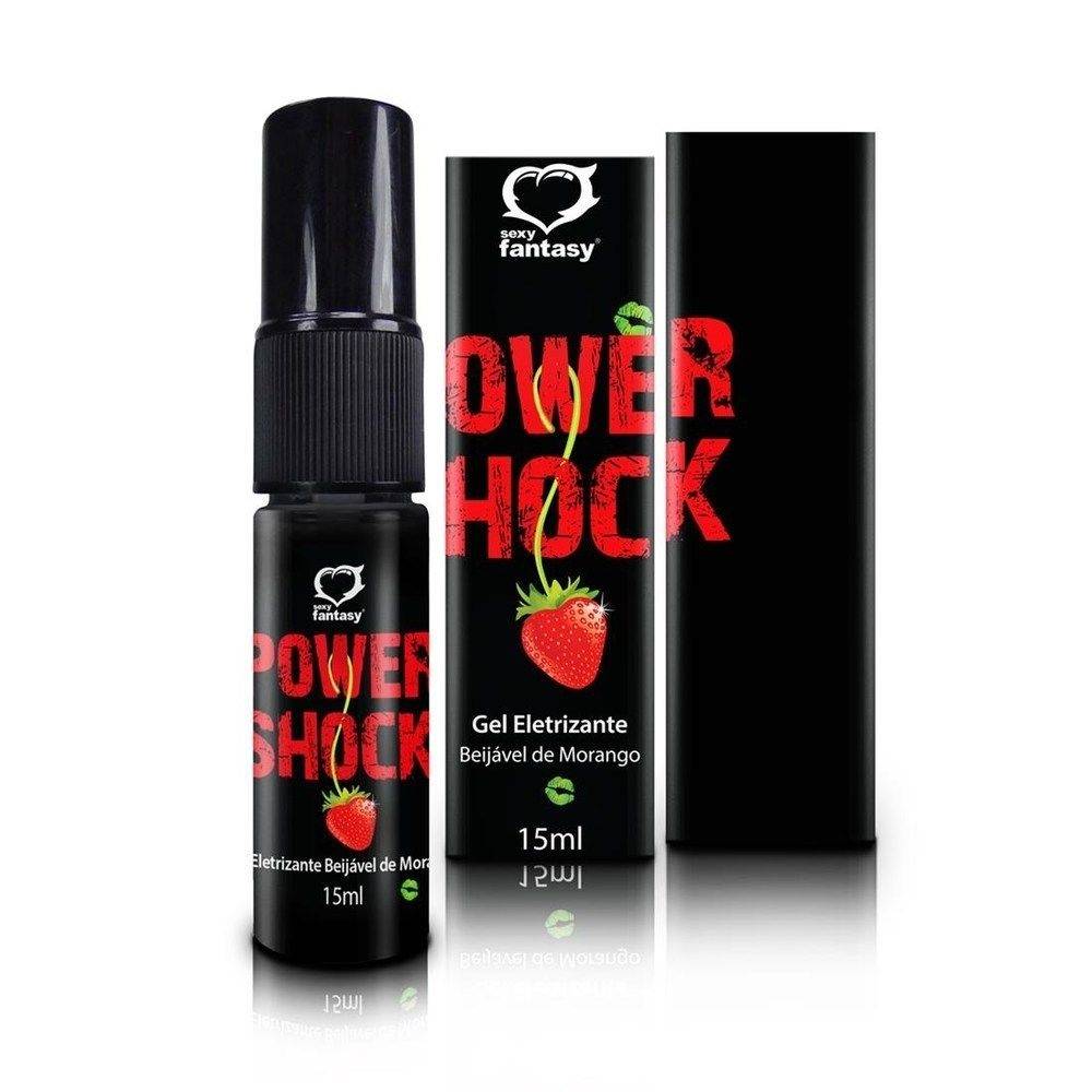 SPRAY ELETRIZANTE BEIJÁVEL MORANGO POWER SHOCK