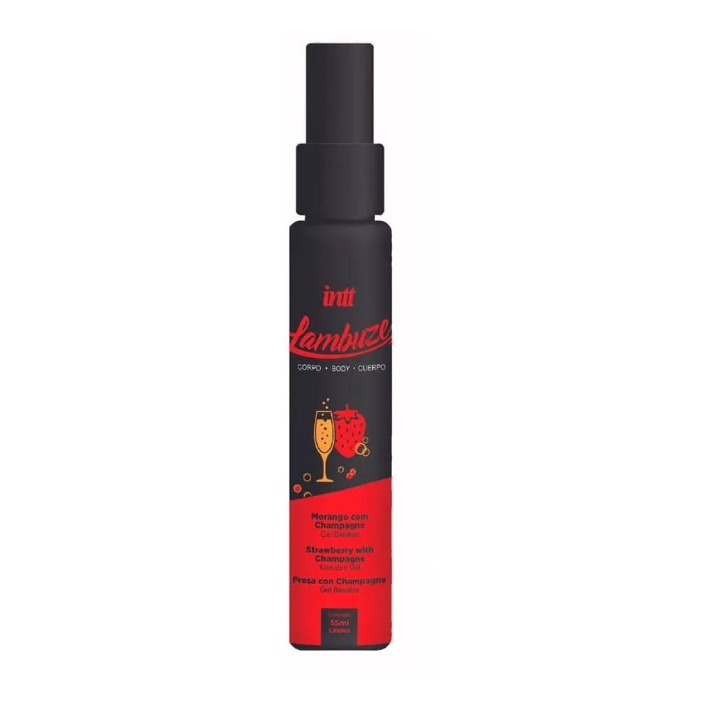 LAMBUZE GEL BEIJÁVEL HOT PARA MASSAGEM 55ML INTT