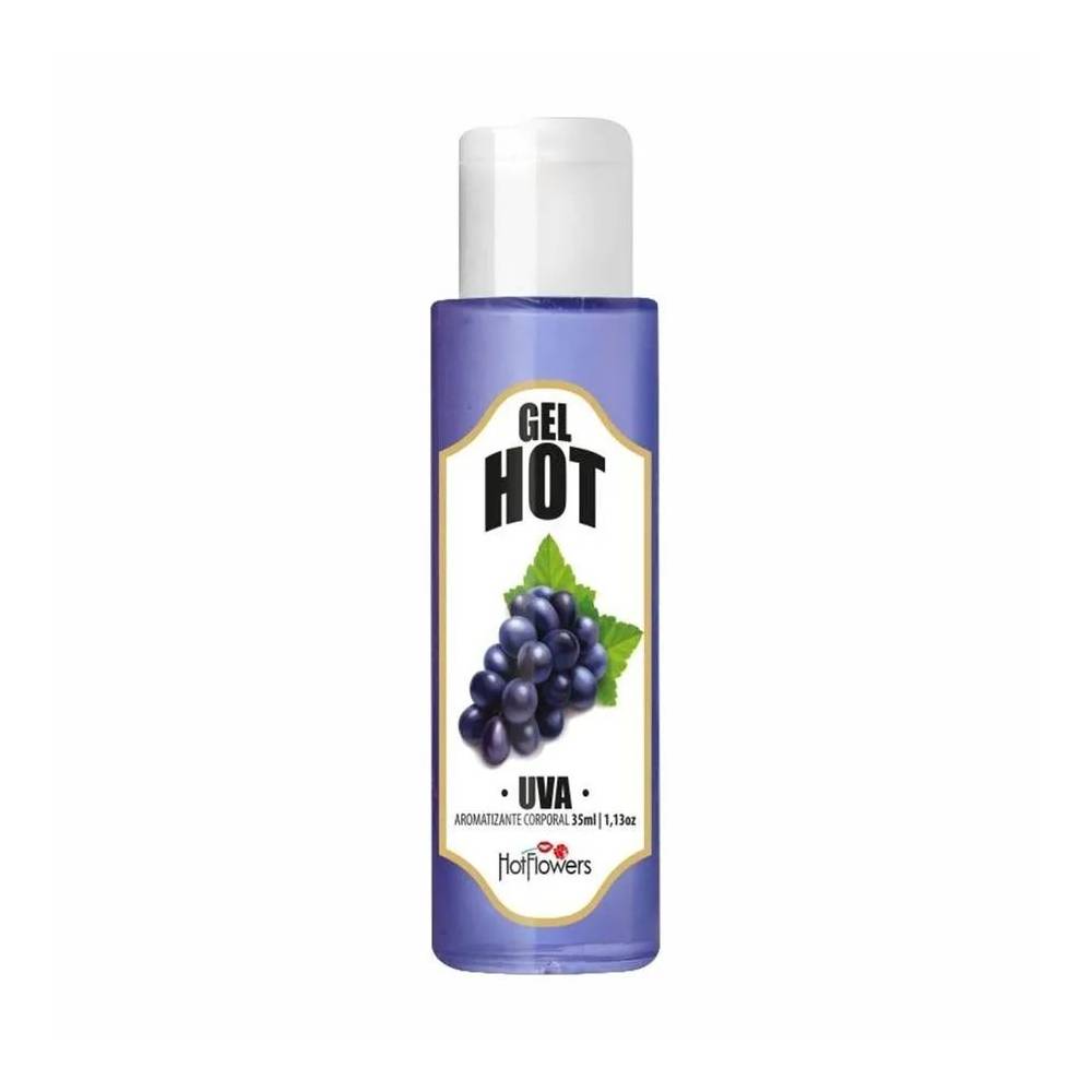 GEL AROMATIZANTE UVA HOT 35ML HOT FLOWERS