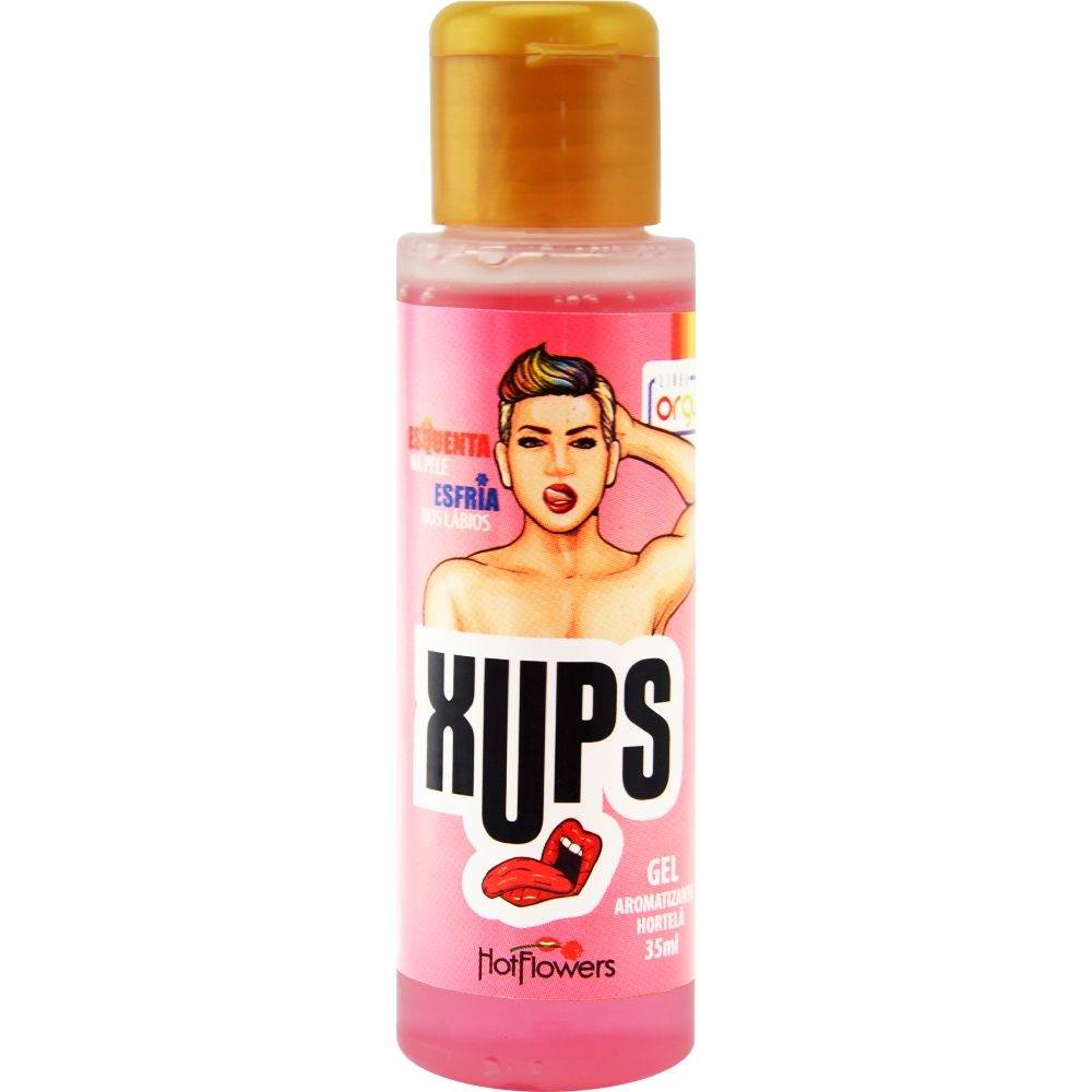 XUPS GEL COMESTÍVEL 35ML HOT FLOWERS