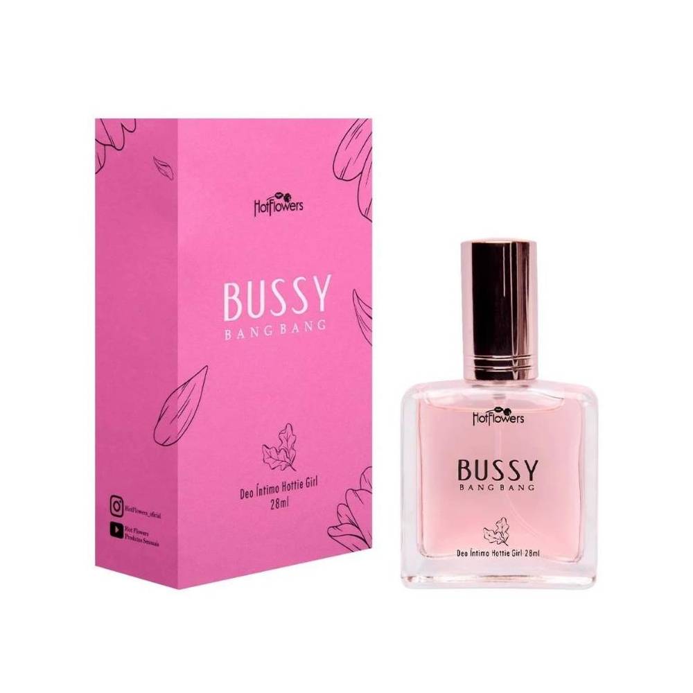 DEO ÍNTIMO BUSSY PODEROSA  HOT FLOWERS 28ML