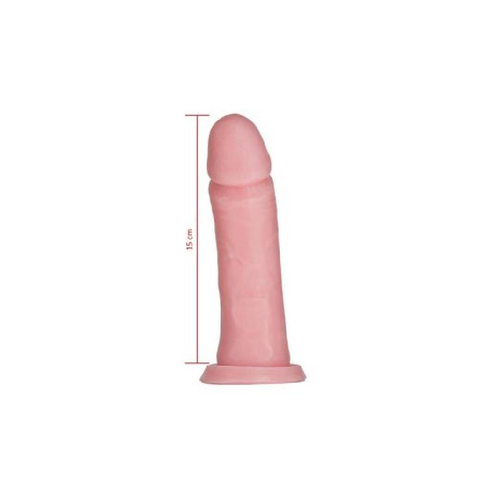 PRÓTESE CYBER COM VIBRADOR 16X4CM HOT FLOWERS