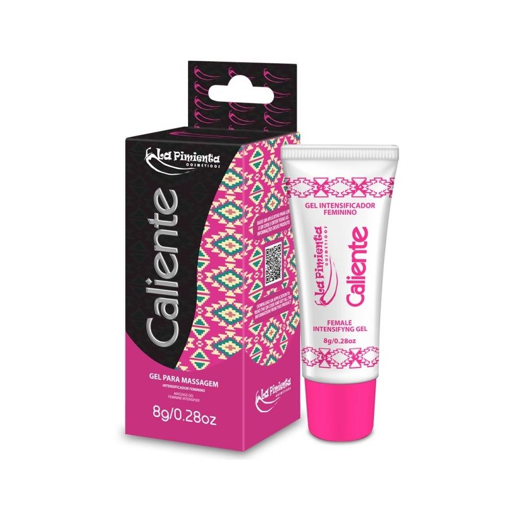 Caliente Gel Excitante Intenso Feminino 8G La Pimienta