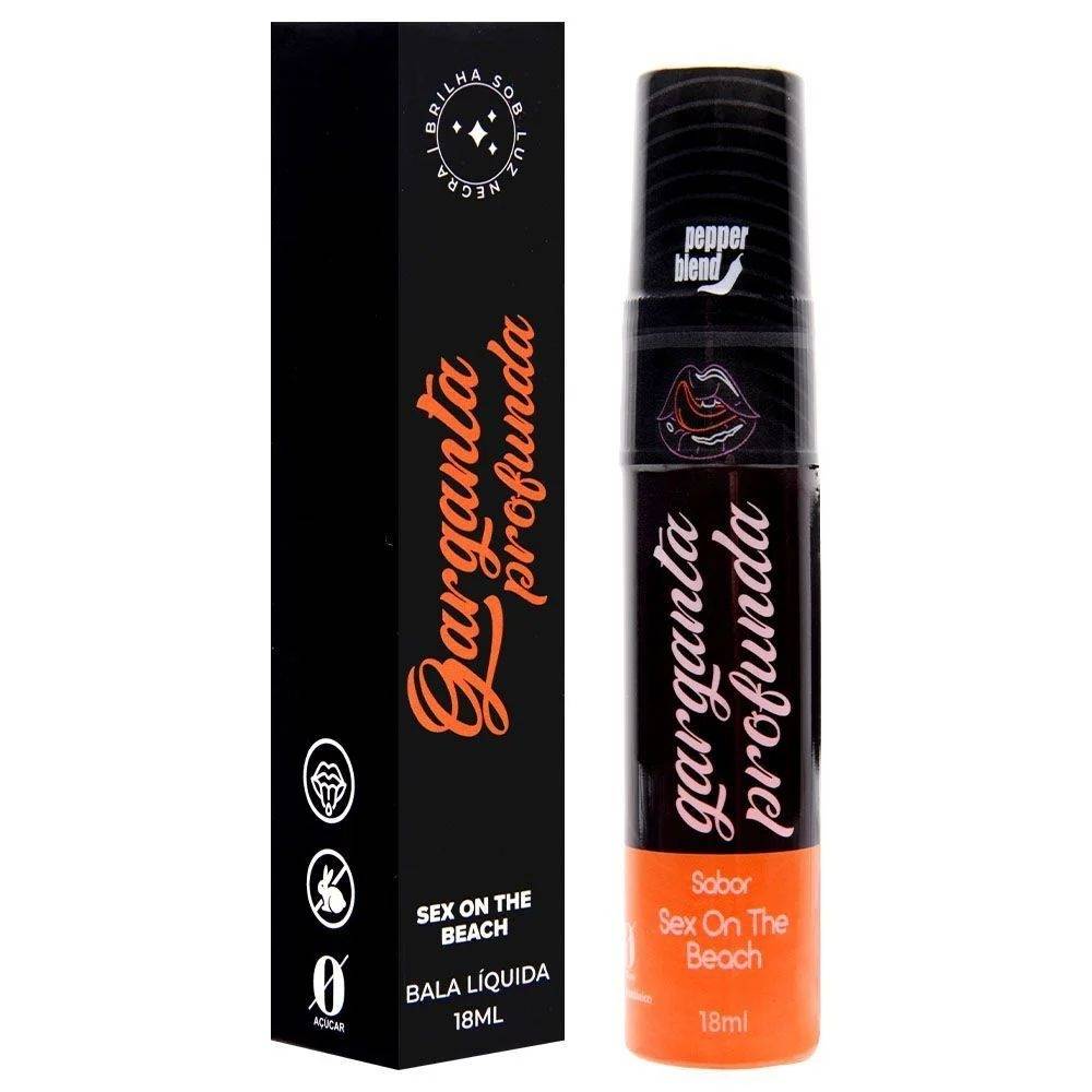 GARGANTA PROFUNDA - BALA LIQUÍDA EM SPRAY 18ML PEPPER BLEND