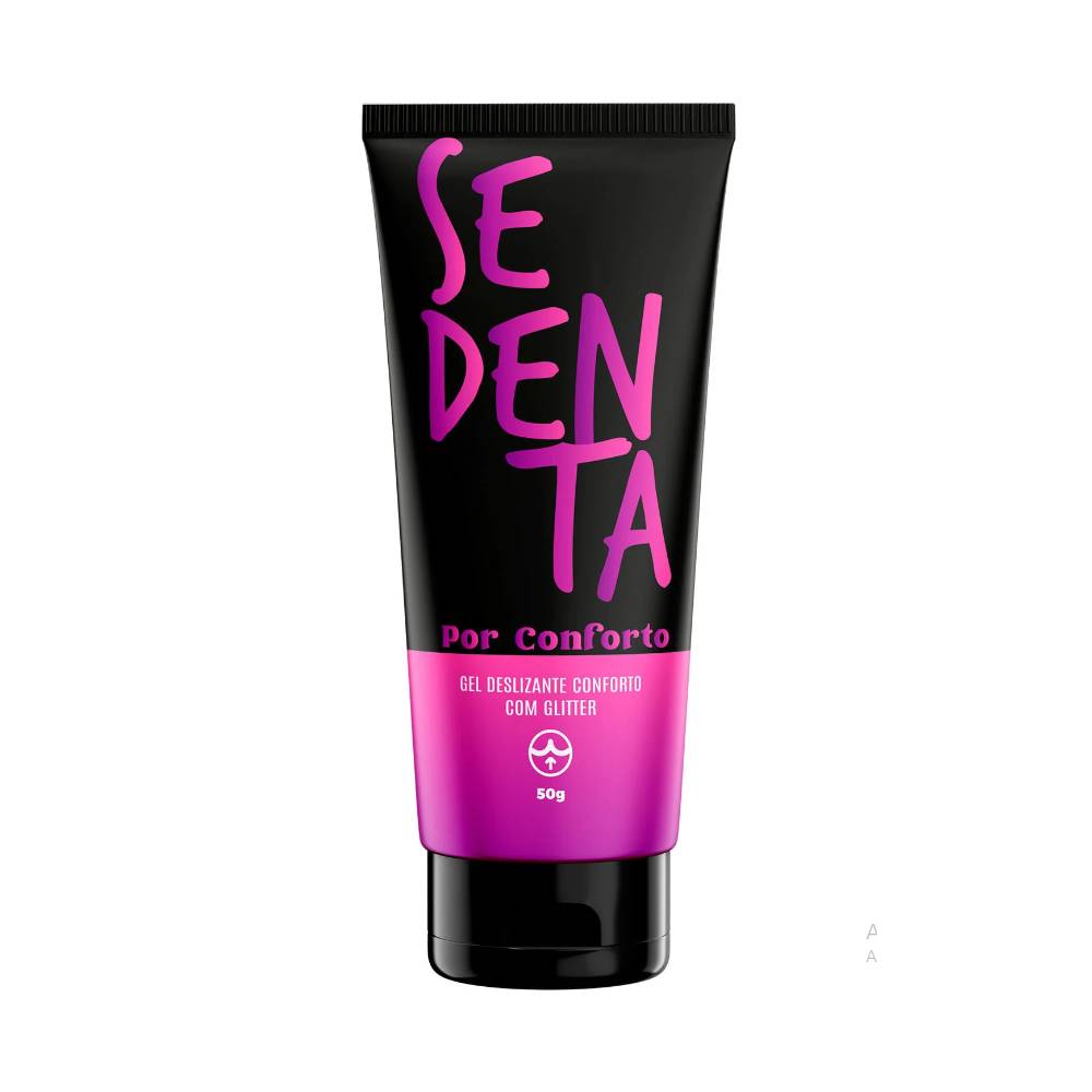 SEDENTA POR CONFORTO GEL DESSENSIBILIZANTE ANAL COM GLITTER 50G