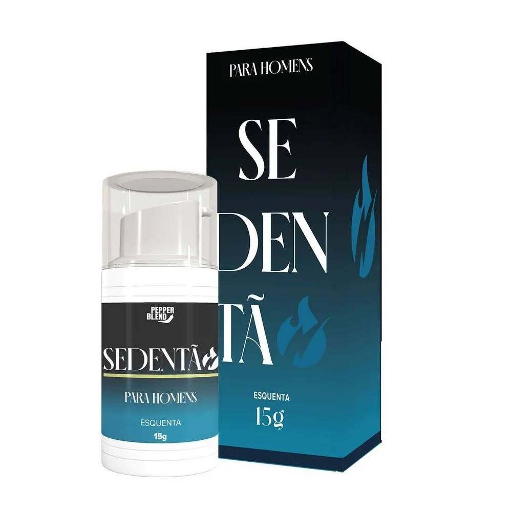 SEDENTÃO EXCITANTE MASCULINO COM AÇÃO VASODILATADORA E AQUECIMENTO PEPPER BLEND