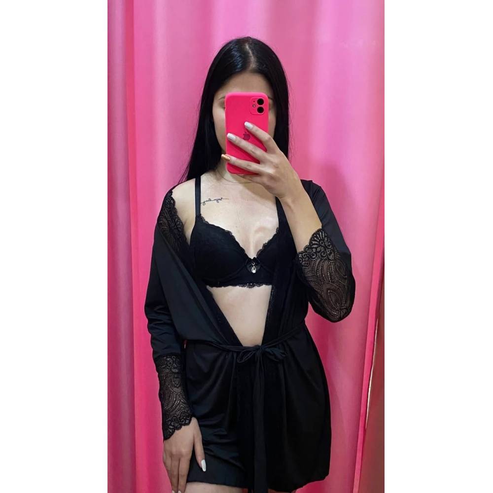 ROBE C/ RENDA FINA ESSÊNCIA