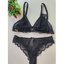 CONJUNTO EM TULE C/RENDA VISLUMBRE