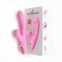 DIBE SEXY MASSAGER VIBRADOR PONTO G COM 7 MODOS DE VIBRAÇÃO E AQUECIMENTO