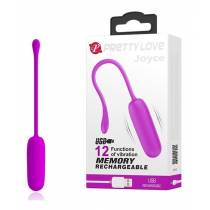 VIBRADOR JOYCE CÁPSULA RECARREGÁVEL 12 VIBRAÇÕES