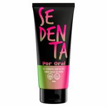 SEDENTA POR ORAL GEL LUBRIFICANTE VIBRANTE COM GLITTER - SABOR MAÇÃ DO AMOR 50G