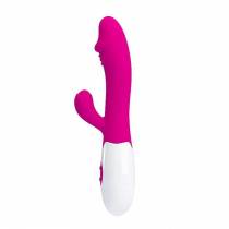 VIBRADOR SNAPPY COM ESTIMULADOR CLITORIANO 30 VIBRAÇÕES