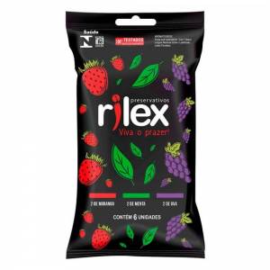 PRESERVATIVO RILEX 3 SABORES