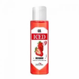 GEL COMESTÍVEL MORANGO ICED HOT FLOWERS