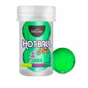 HOT BALL PLUS SHOCK- Provoca na pele uma sensação Vibrante e eletrizante