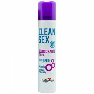 DESODORANTE ÍNTIMO CLEAN SEXY ALGODÃO HOT FLOWERS 100ML