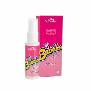 ICE BABALOO GEL TUTTI FRUTTI - BEIJÁVEL VIBRA E GELA 15G HOT FLOWERS