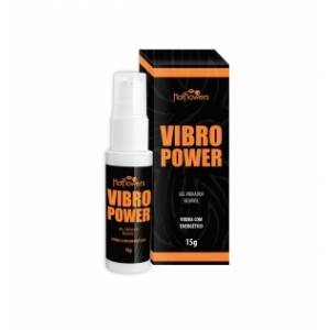 VIBRO POWER- Gel Beijável Com Sabor Vodka C/ Energetico 15G