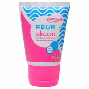 AQUA SILICON LUBRIFICANTE CORPORAL SILICONADO 30G LA PIMIENTA