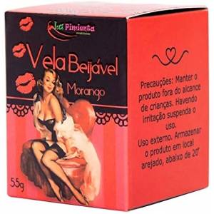 VELA BEIJÁVEL MORANGO LA PIMIENTA