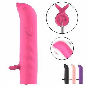VIBRADOR PONTO G GOLFINHO TINA 12 MODOS DE VIBRAÇÃO